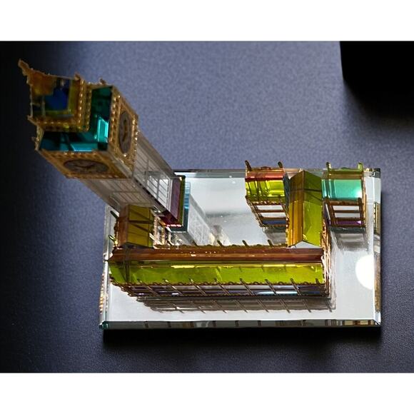 Crystal Big Ben Glass Ornament - Picture 5 of 5